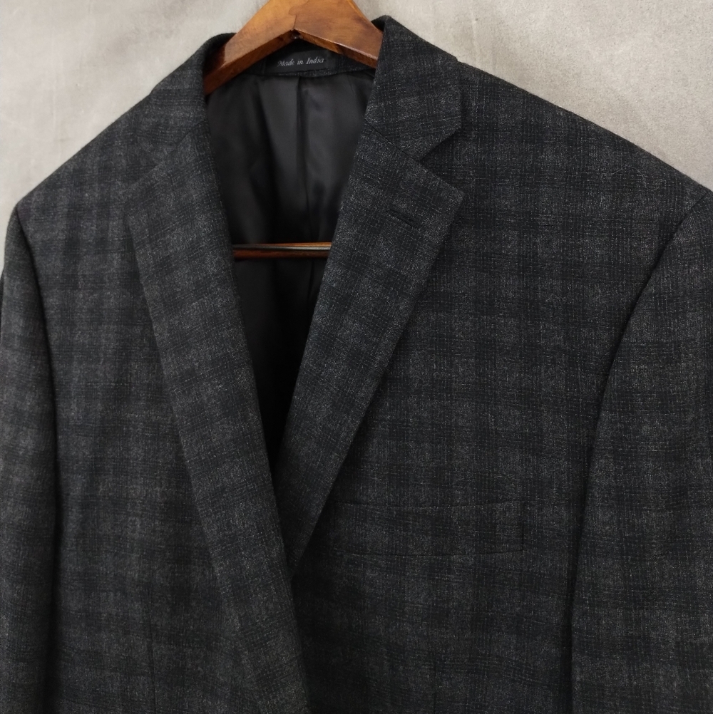 NEW Calvin Klein Mens Blazer Sport Coat Two Button Jacket Size 42R Casual Wool